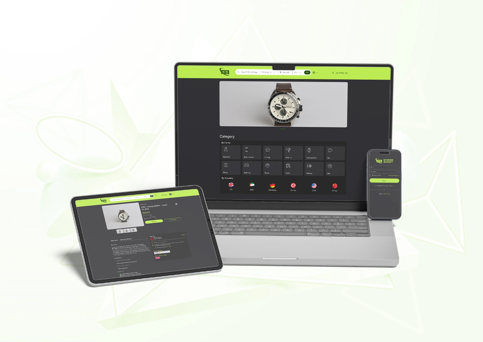 Border Basket: E-commerce System