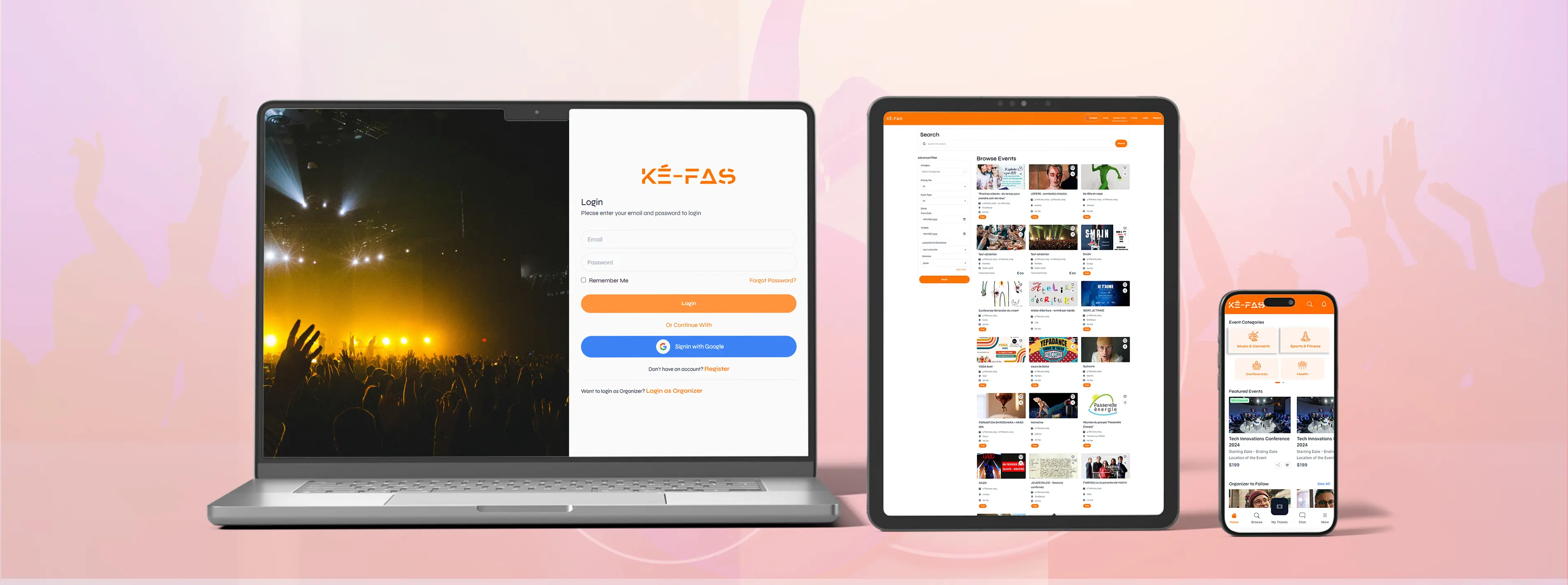 Ke-Fas: Event Management Application (Web / App)