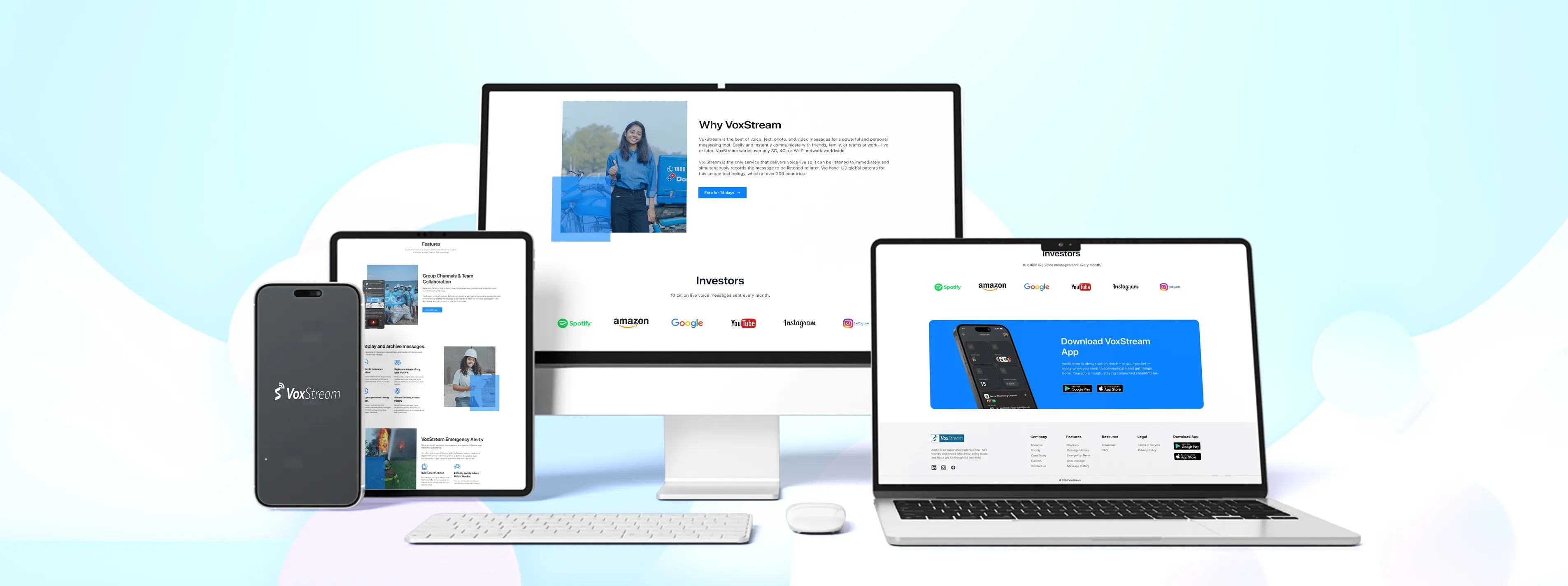 Vox-Stream: Push-to-Talk Communication Platform (Web / App)
